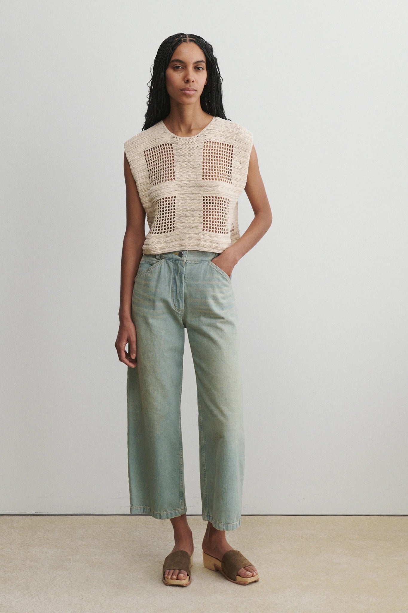 Rachel Comey - Ranson Pant Khaki Indigo - Kalifornia Jean Bar ...