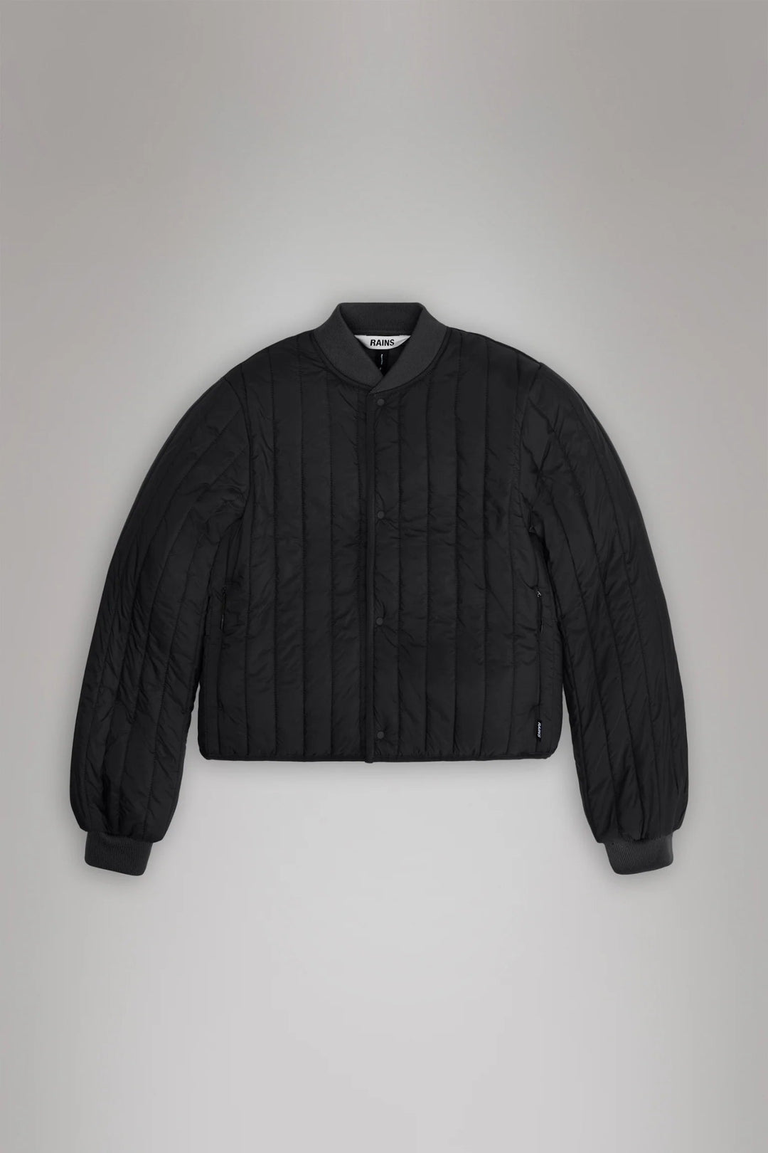 Rains - Banja Liner Bomber Jacket Black - Kalifornia Jean Bar