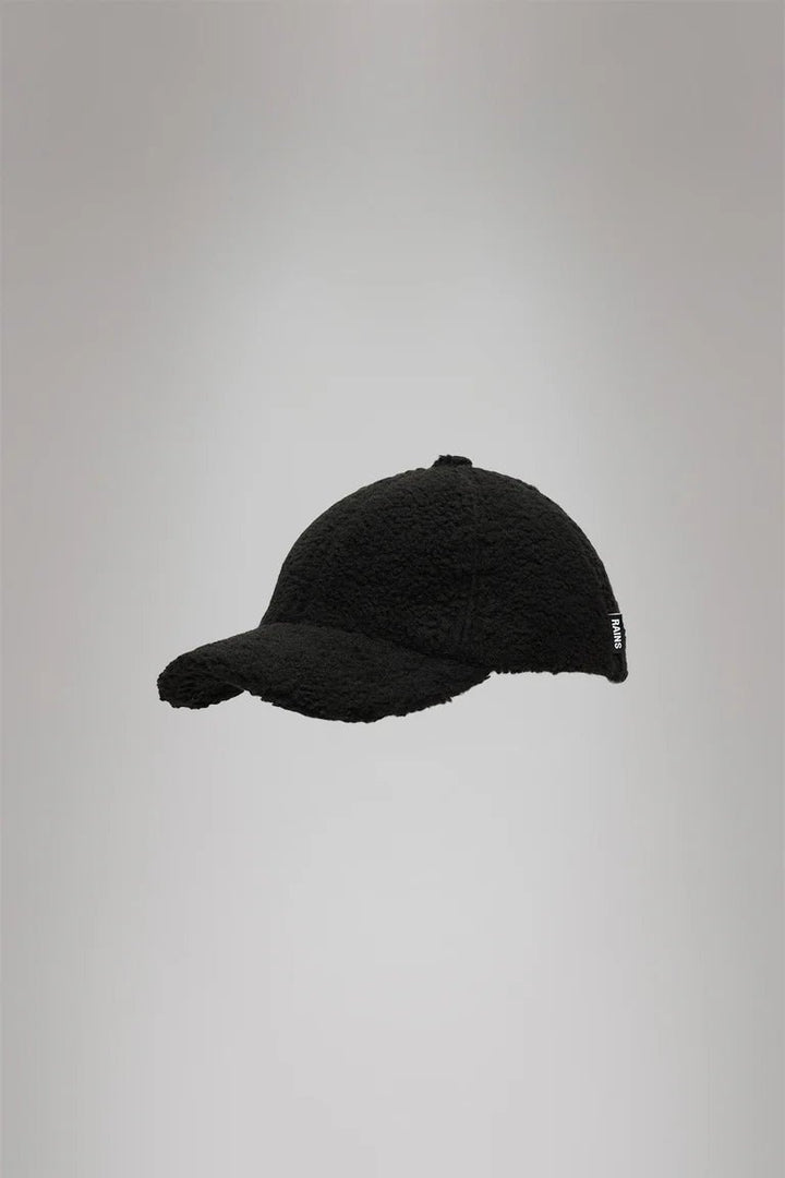 Rains - Fleece Cap in Black - Kalifornia Jean Bar
