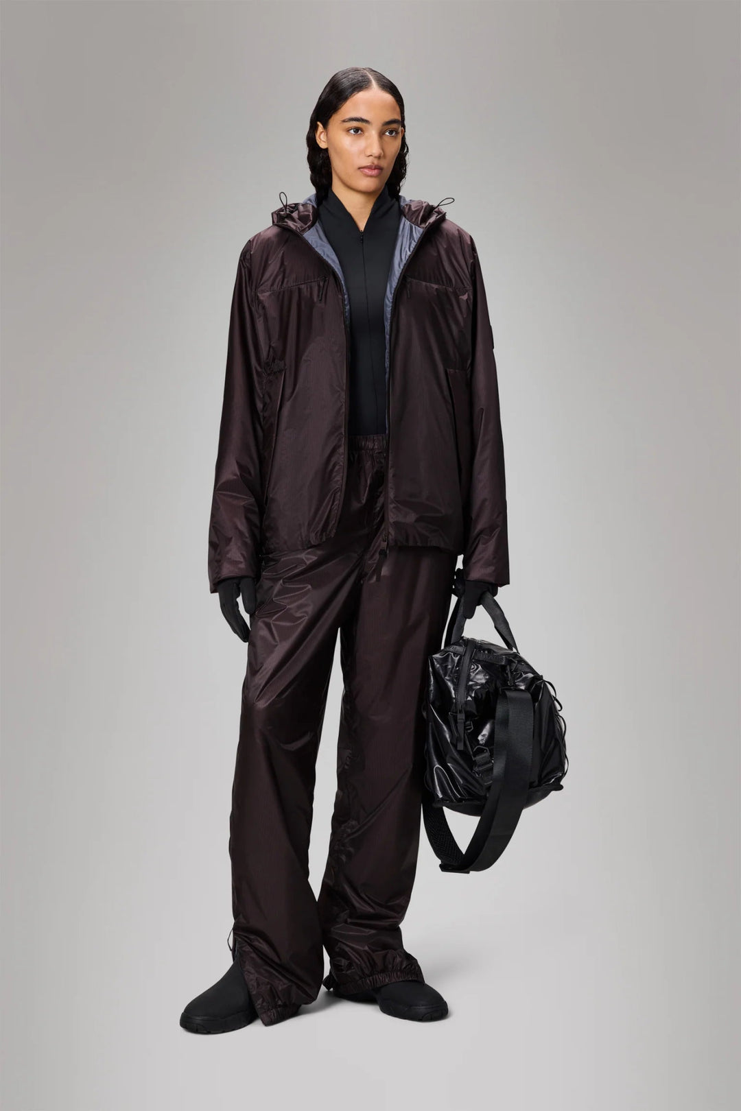 Rains - Kauto Insulated Pocket Jacket in Depth - Kalifornia Jean Bar