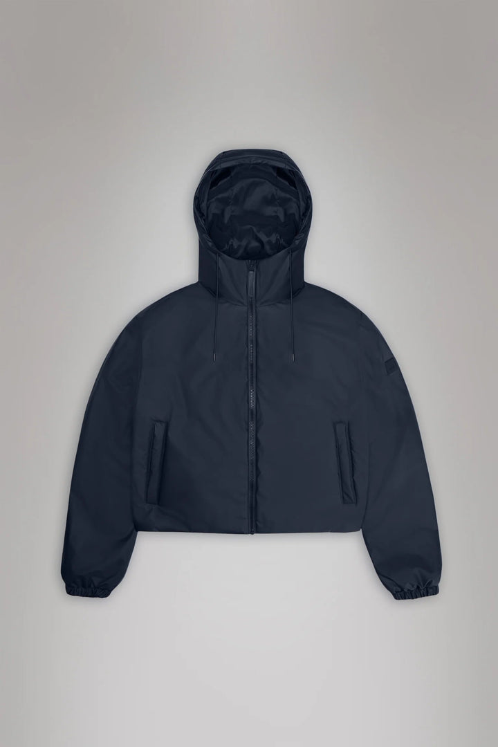 Rains - Lohja Short Insulated Jacket Navy - Kalifornia Jean Bar