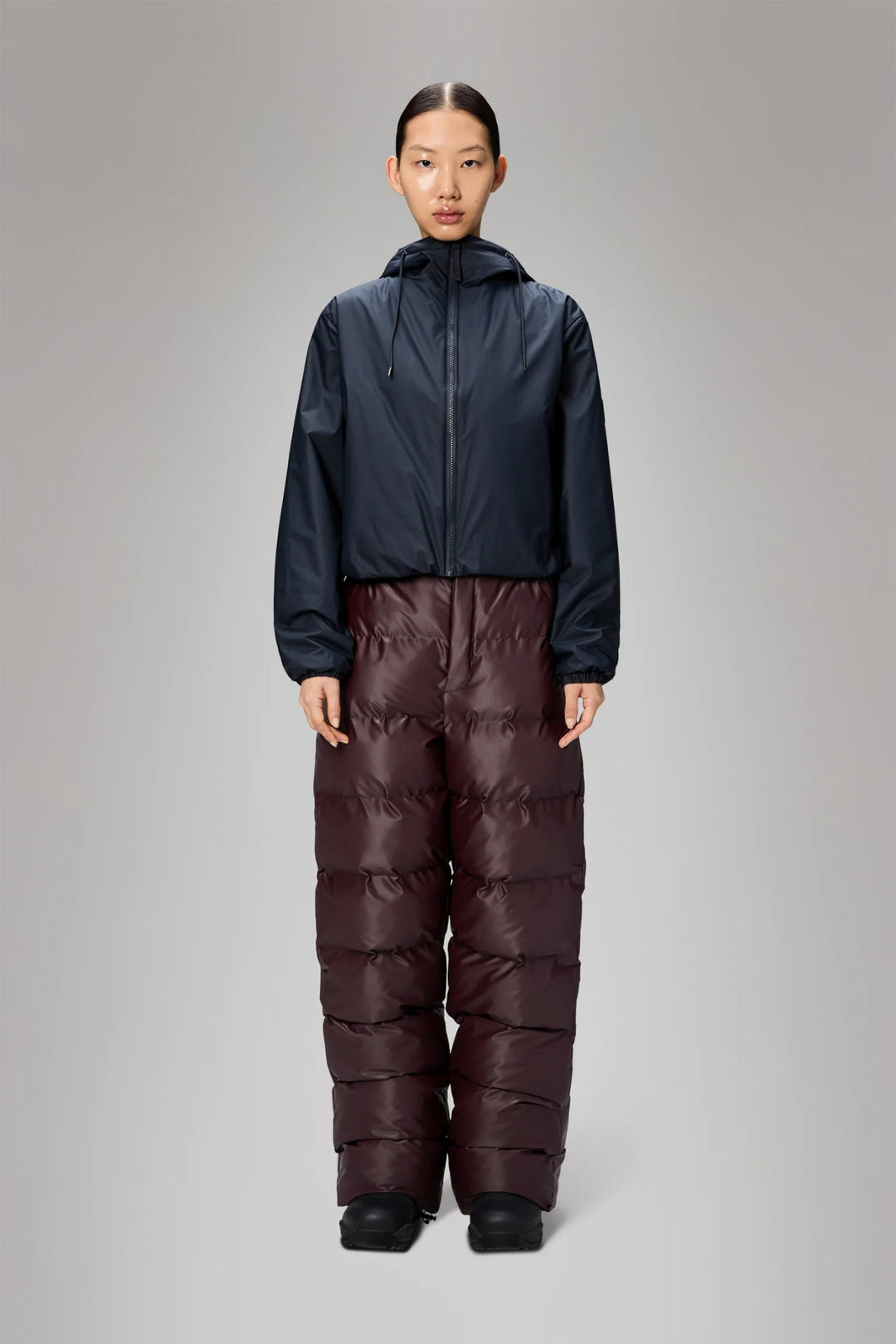 Rains - Lohja Short Insulated Jacket Navy - Kalifornia Jean Bar