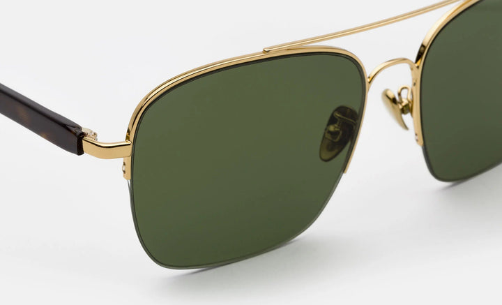 RETROSUPERFUTURE - Adamo Sunglasses 3627 Green - Kalifornia Jean Bar