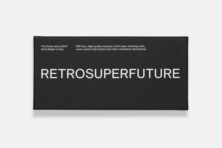 RETROSUPERFUTURE - Black Unico Sunglasses - Kalifornia Jean Bar