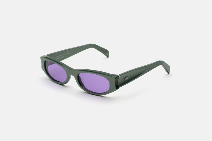 RETROSUPERFUTURE - Razzo Metallic Mint Sunglasses - Kalifornia Jean Bar