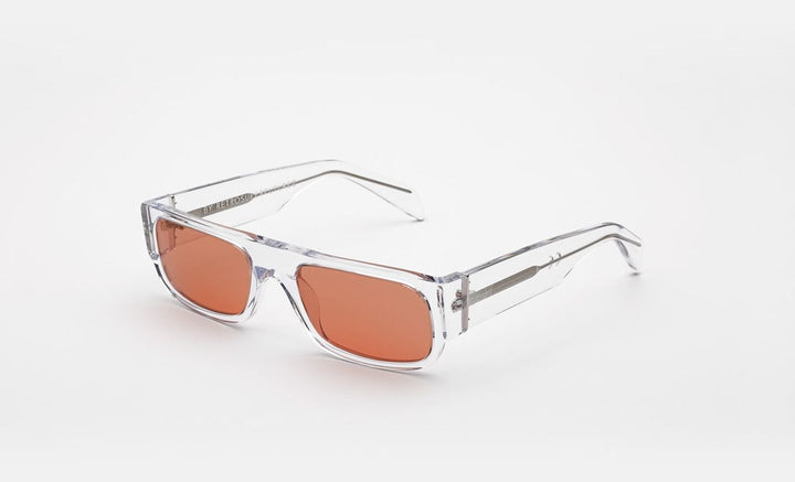 Retrosuperfuture - Smile Crystal Bordeaux Sunglasses - Kalifornia Jean Bar