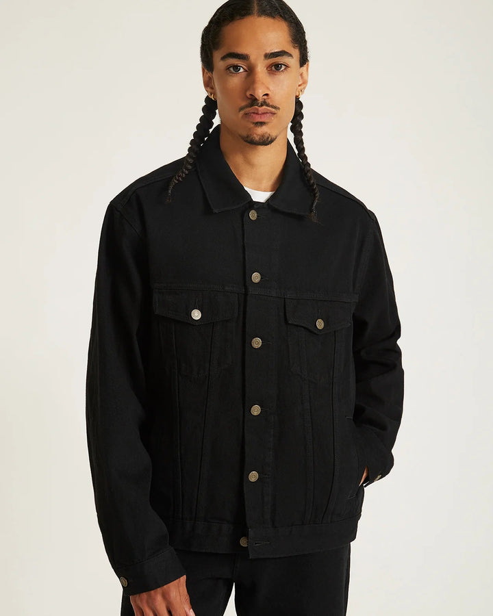 Saturdays NYC - Black Denim Jacket - Kalifornia Jean Bar