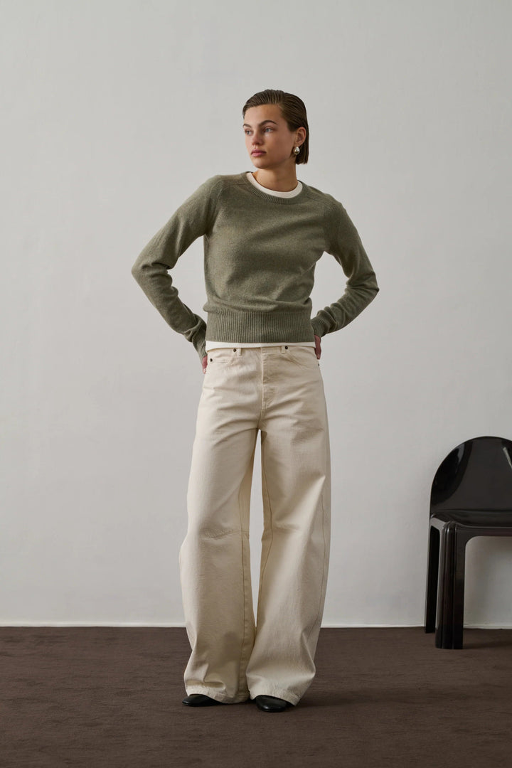 Soeur - Gray/Blue Galway Pullover - Kalifornia Jean Bar