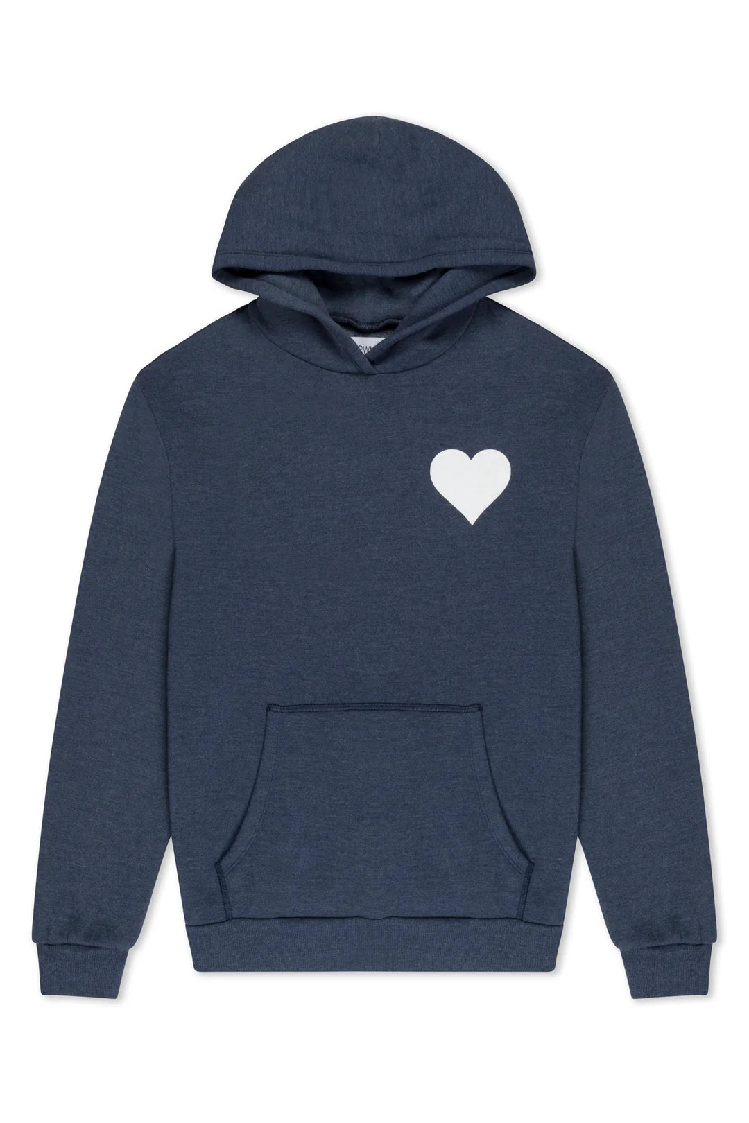 SPRWMN - Navy Heart Hoodie - Kalifornia Jean Bar