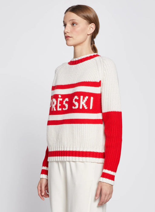 Stateside - Cream Apres Ski Crewneck Sweater - Kalifornia Jean BarStateside - Cream Apres Ski Crewneck Sweater