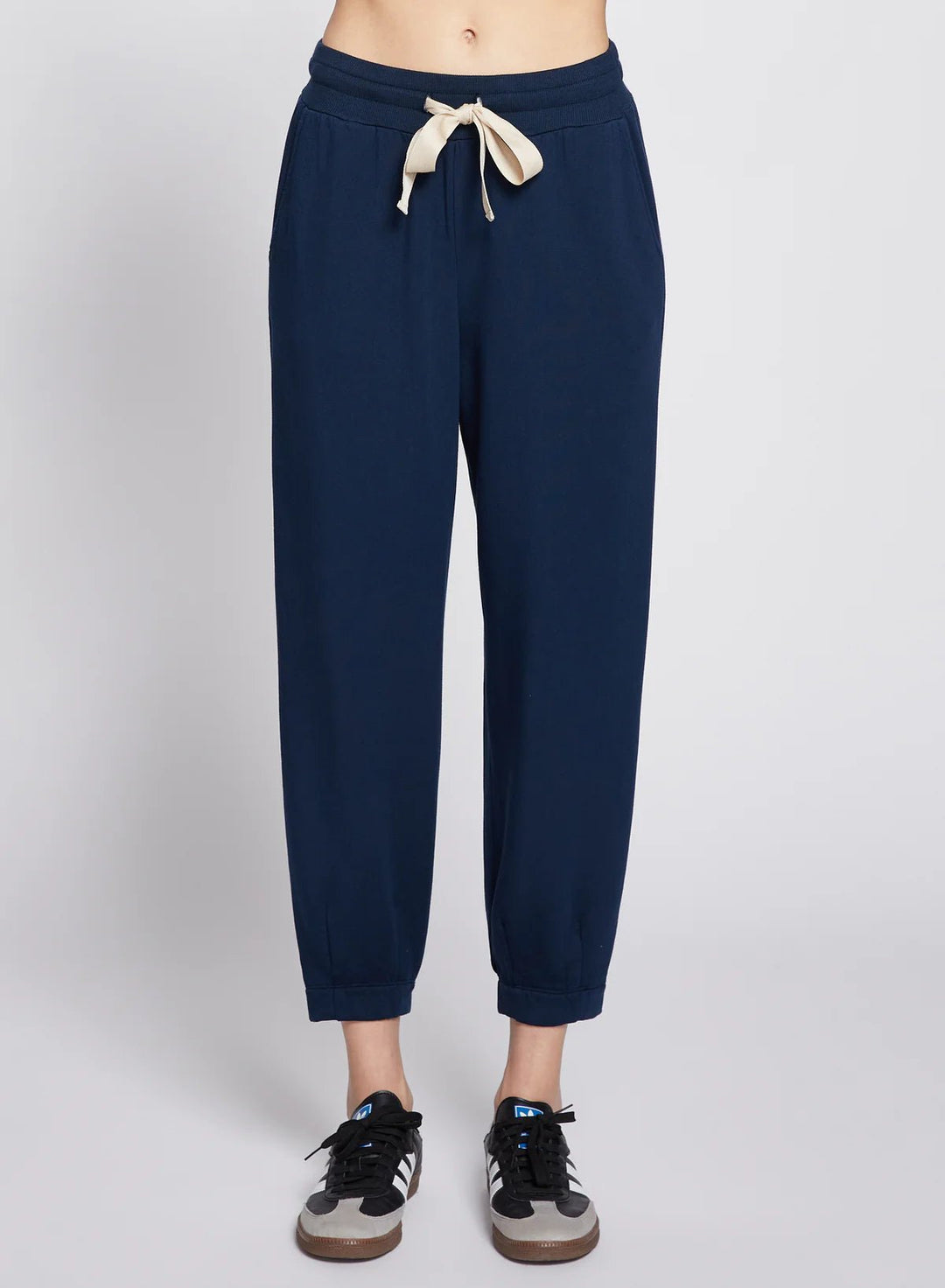 Stateside - Softest Fleece Pant in New Navy - Kalifornia Jean BarStateside - Softest Fleece Pant in New Navy