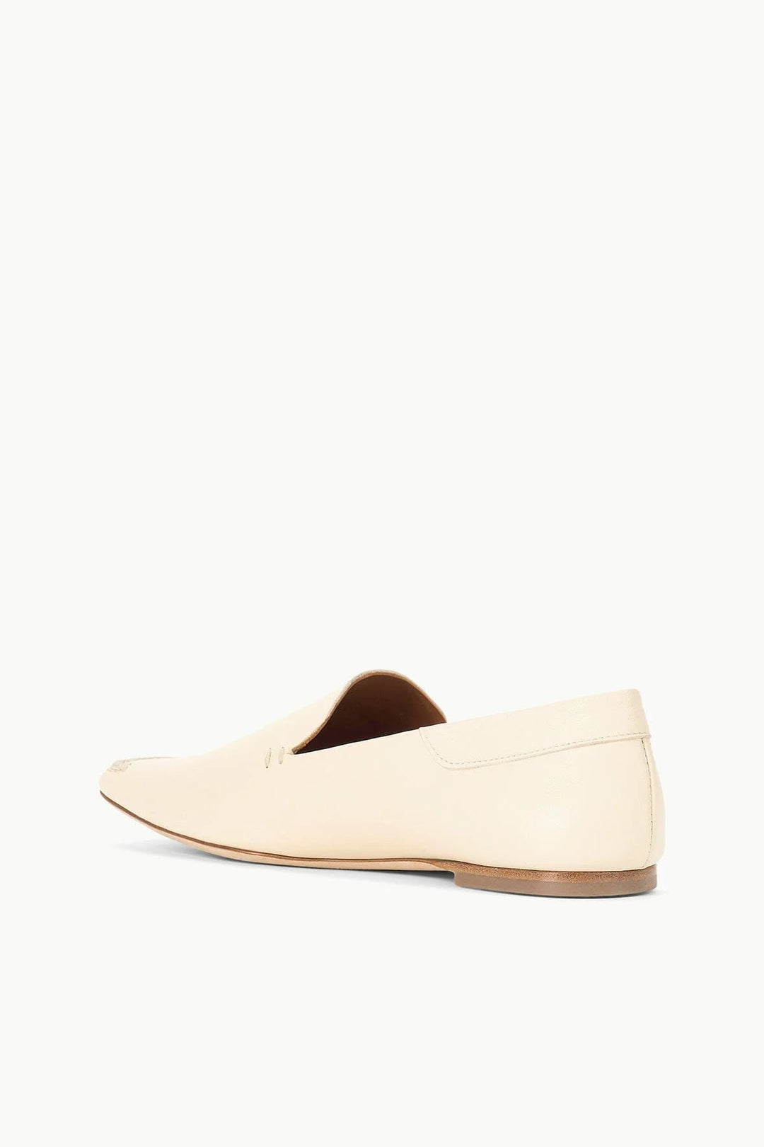 Staud - Becks Soft Loafer in Cream - Kalifornia Jean Bar