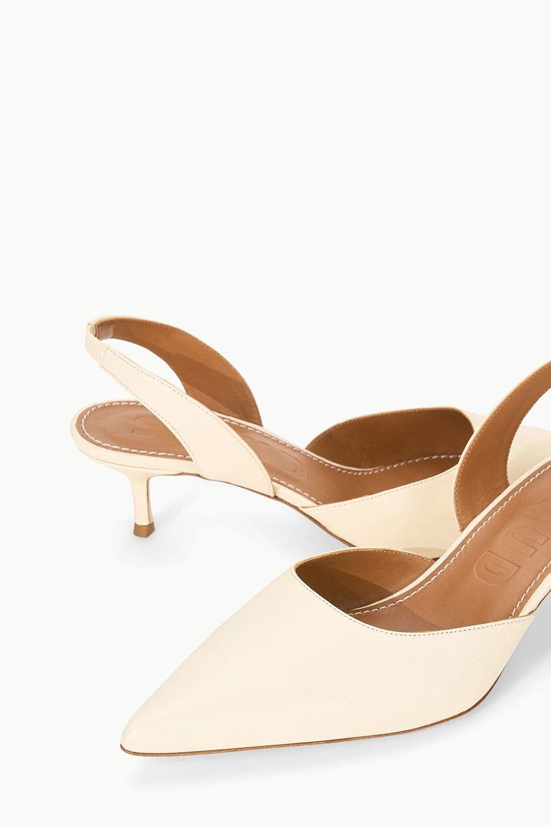 Staud - Sebastian Slingback Cream - Kalifornia Jean Bar