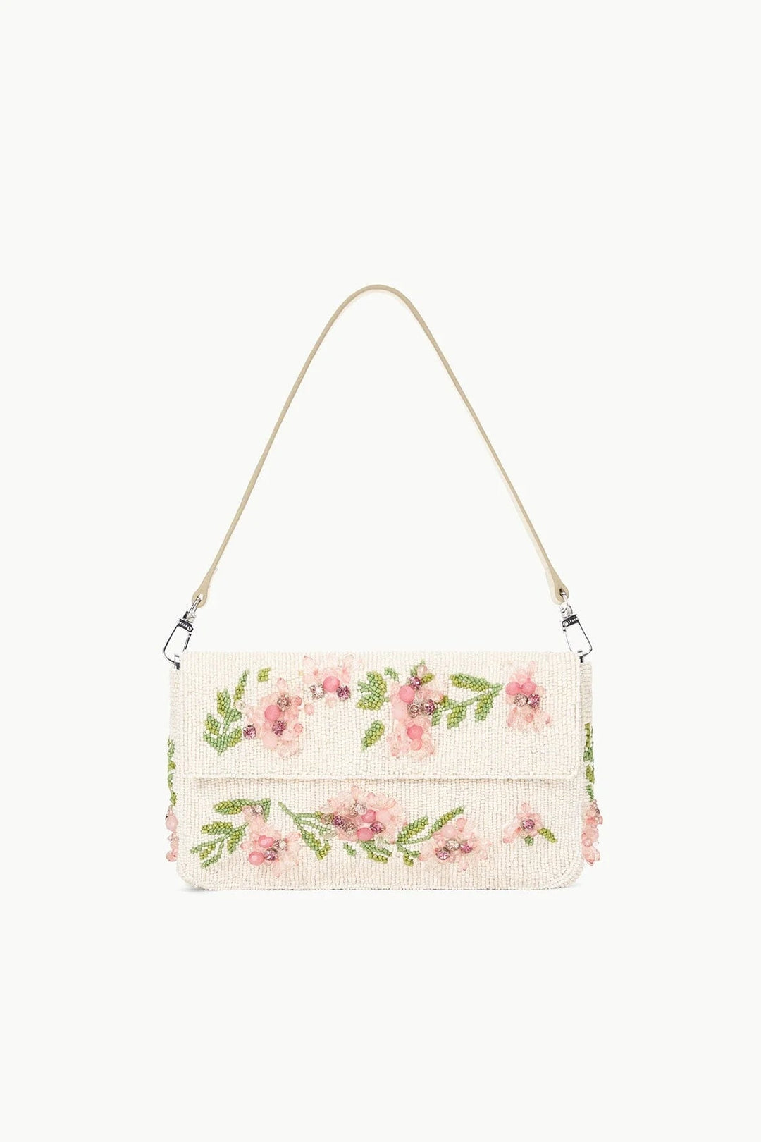 Staud - Timmy Shoulder Bag in Magnolia - Kalifornia Jean Bar