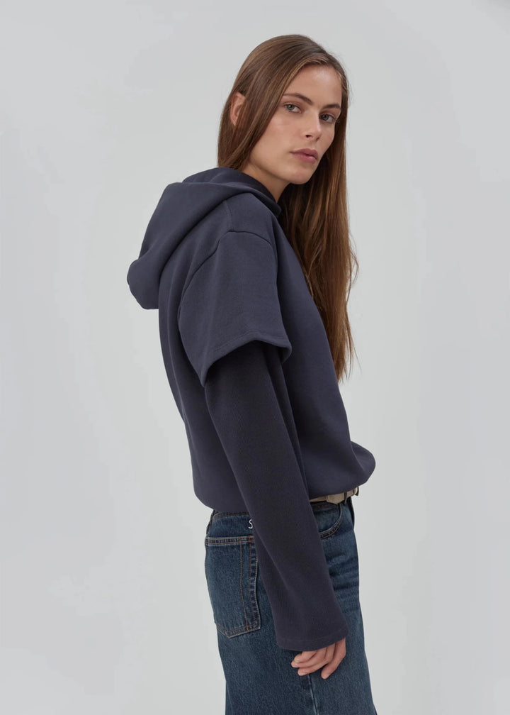 Still Here - 2Tee Sweatshirt in Navy - Kalifornia Jean Bar