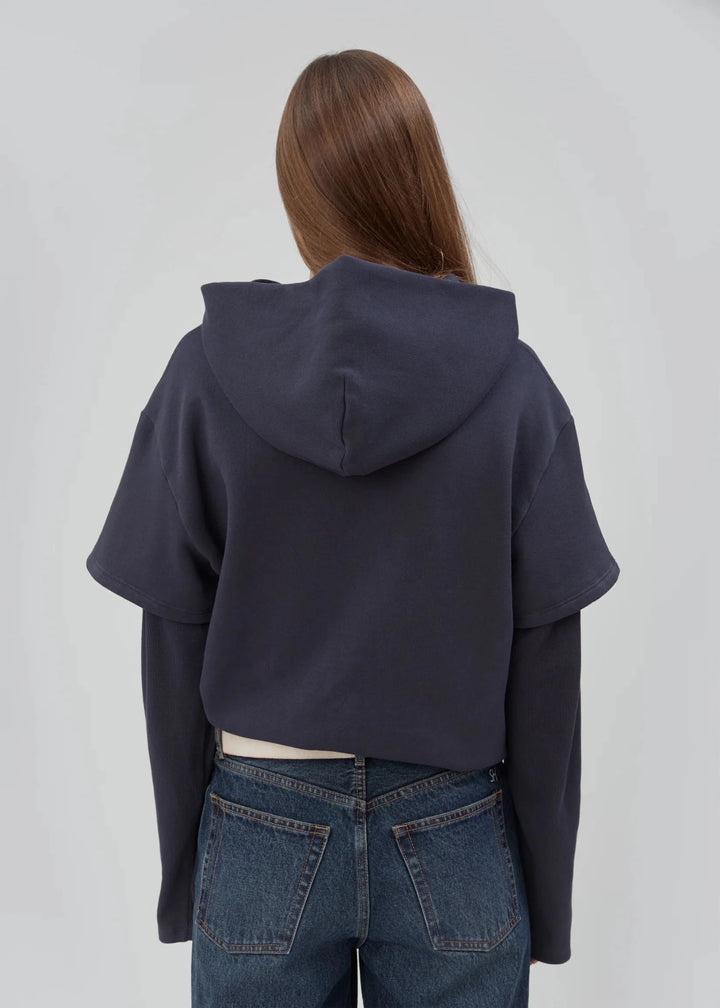 Still Here - 2Tee Sweatshirt in Navy - Kalifornia Jean Bar