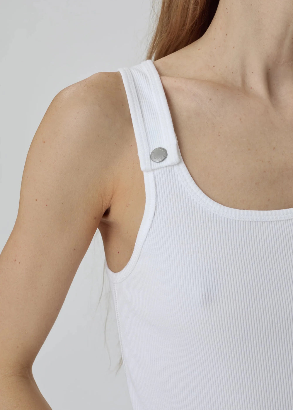 Still Here - Snap Tank in Milk - Kalifornia Jean Bar