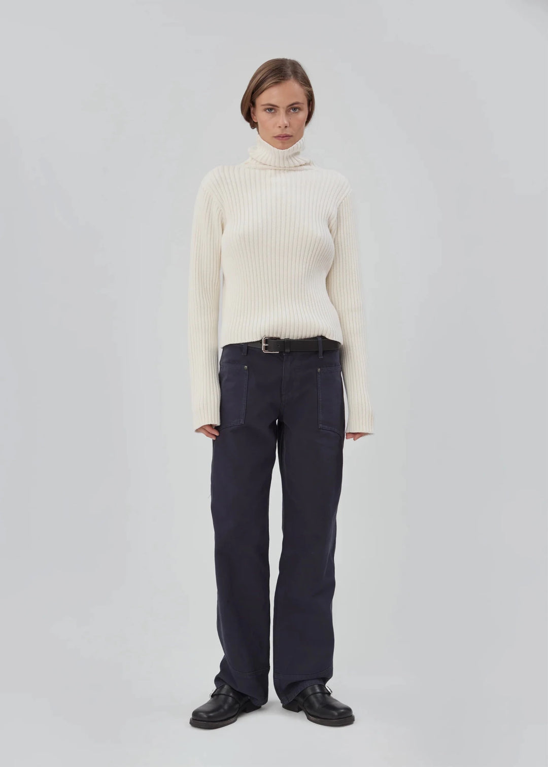 Still Here - Supply Jean in Navy Canvas - Kalifornia Jean Bar