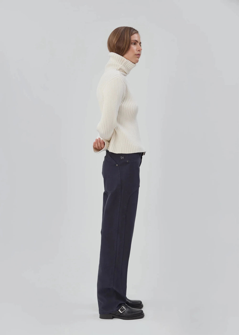 Still Here - Supply Jean in Navy Canvas - Kalifornia Jean Bar
