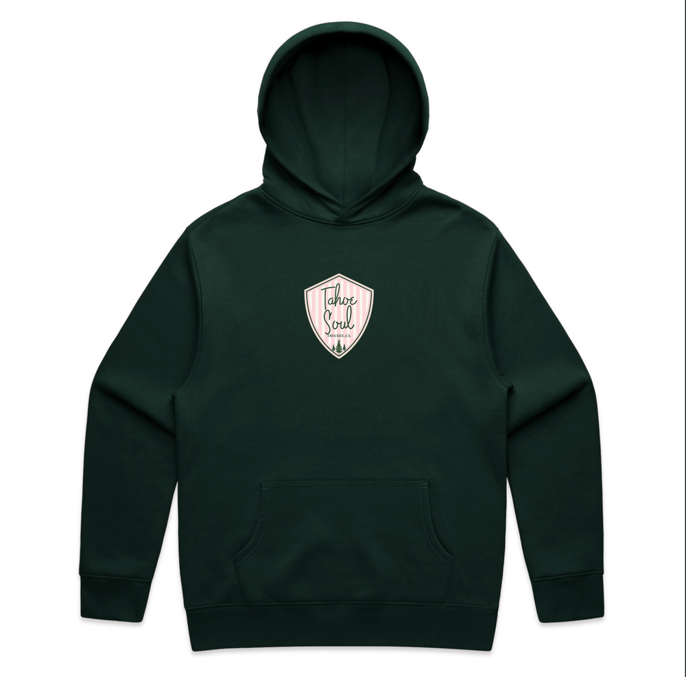 Tahoe Soul - Hotel Hoodie in Pine Green - Kalifornia Jean Bar