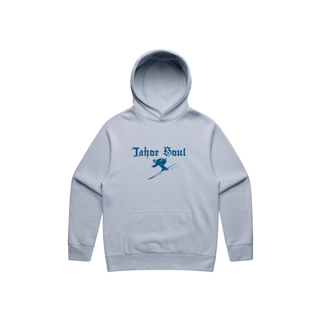 Tahoe Soul - Ski Patrol Hoodie in Powder Blue - Kalifornia Jean Bar