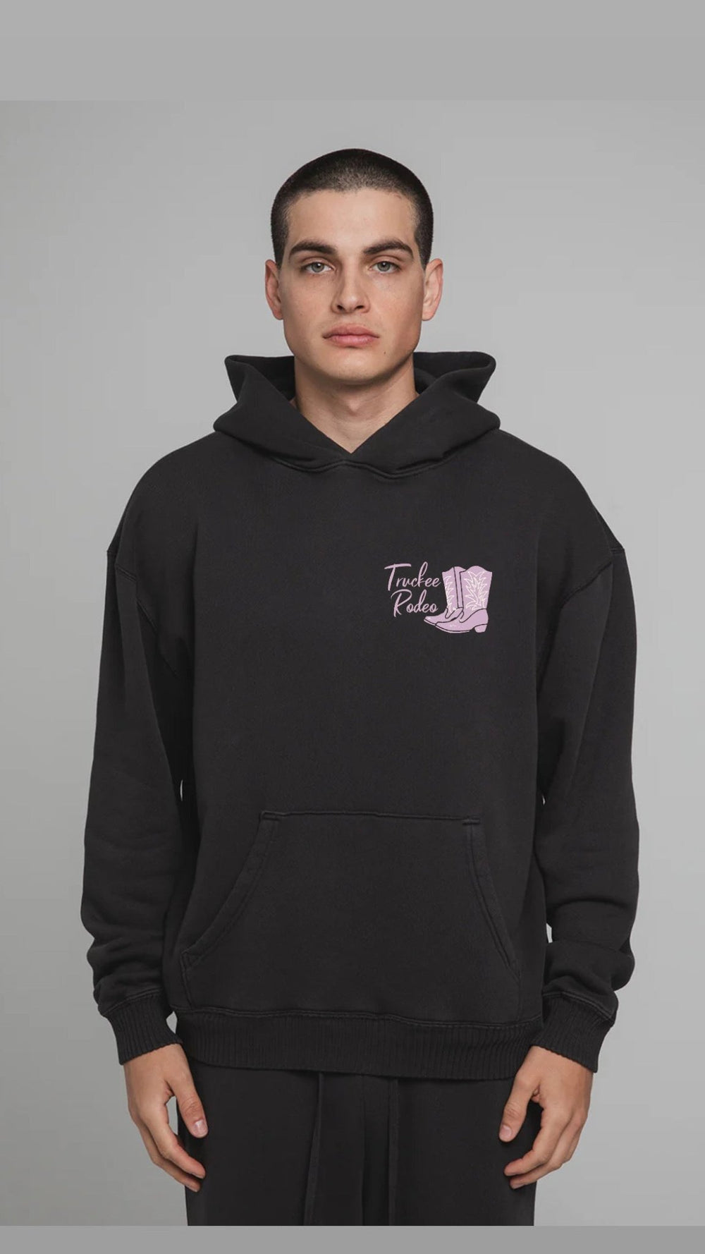 Tahoe Soul - Truckee Rodeo Hoodie Black - Kalifornia Jean Bar