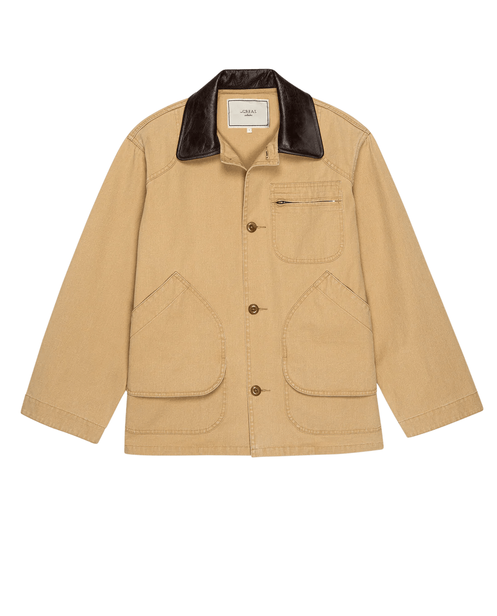 The Great - Barn Jacket in Golden - Kalifornia Jean Bar