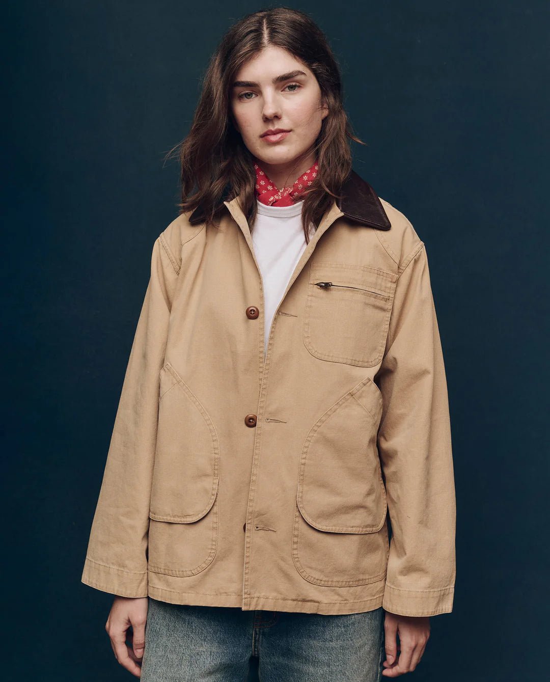 The Great - Barn Jacket in Golden - Kalifornia Jean Bar
