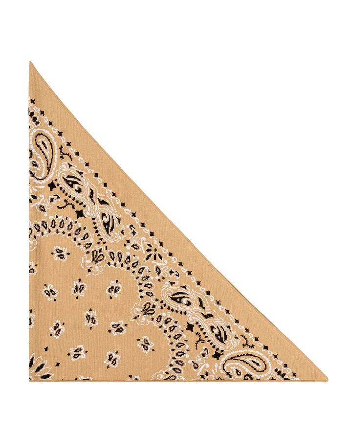 The Great - Big Bandana Scarf in Camel - Kalifornia Jean Bar