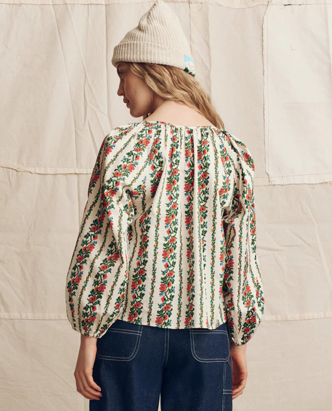 The Great - Chariot Top in Tapestry - Kalifornia Jean Bar