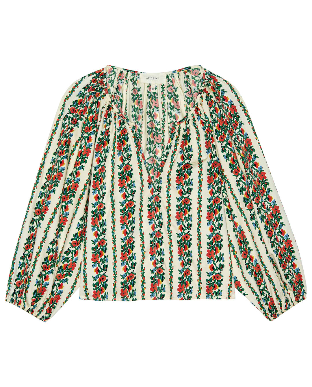 The Great - Chariot Top in Tapestry - Kalifornia Jean Bar