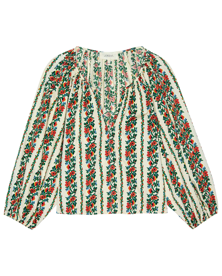 The Great - Chariot Top in Tapestry - Kalifornia Jean Bar