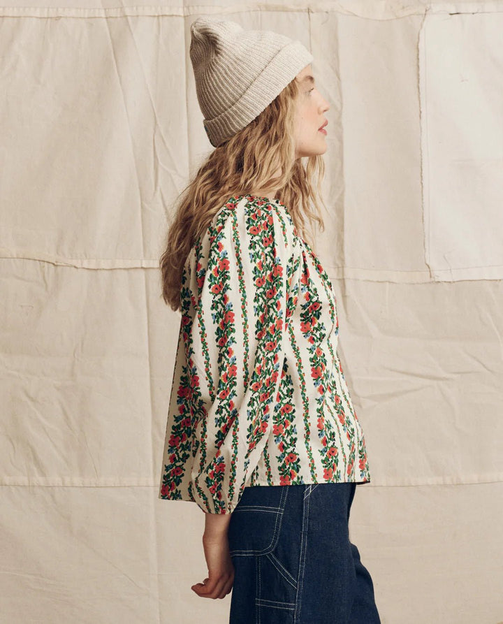 The Great - Chariot Top in Tapestry - Kalifornia Jean Bar