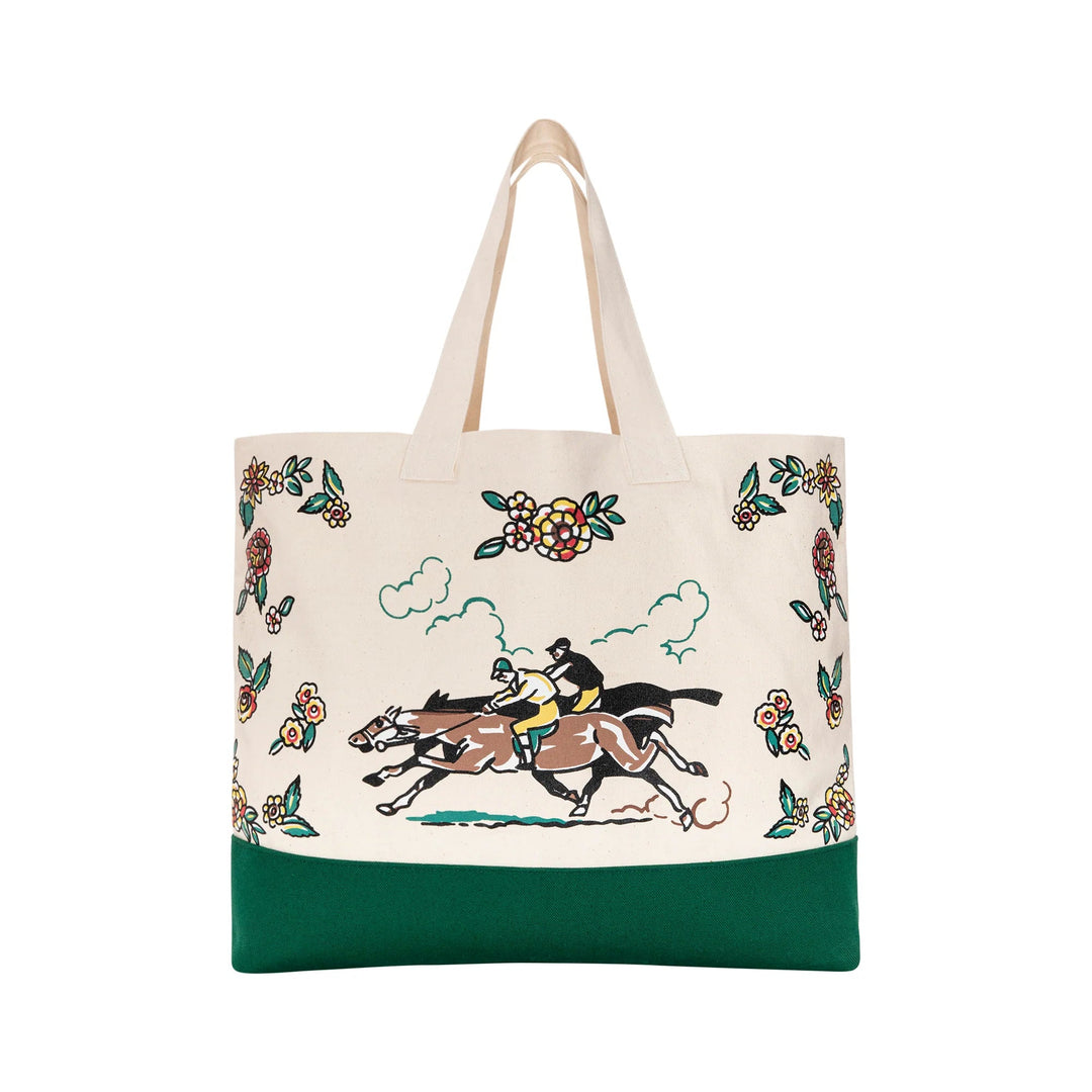 The Great - Derby Cream Tote - Kalifornia Jean Bar