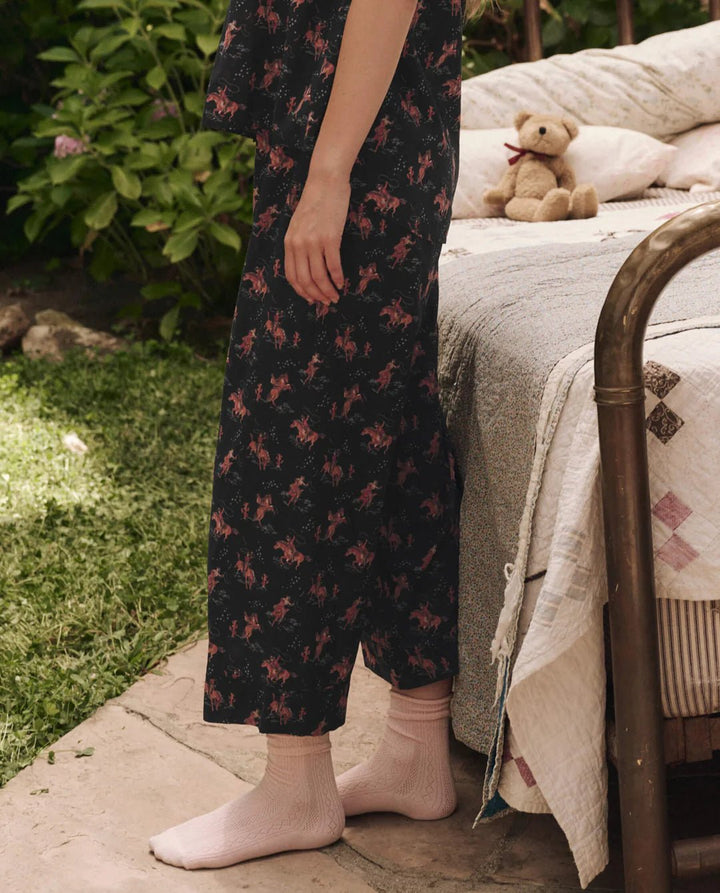 The Great - Easy Sleep Pant in Navy Cowboy - Kalifornia Jean Bar