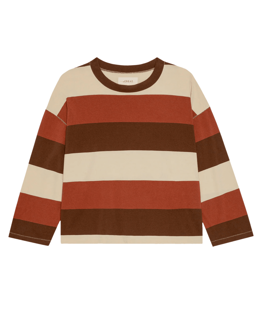 The Great - Field Tee Ashwood Stripe - Kalifornia Jean Bar