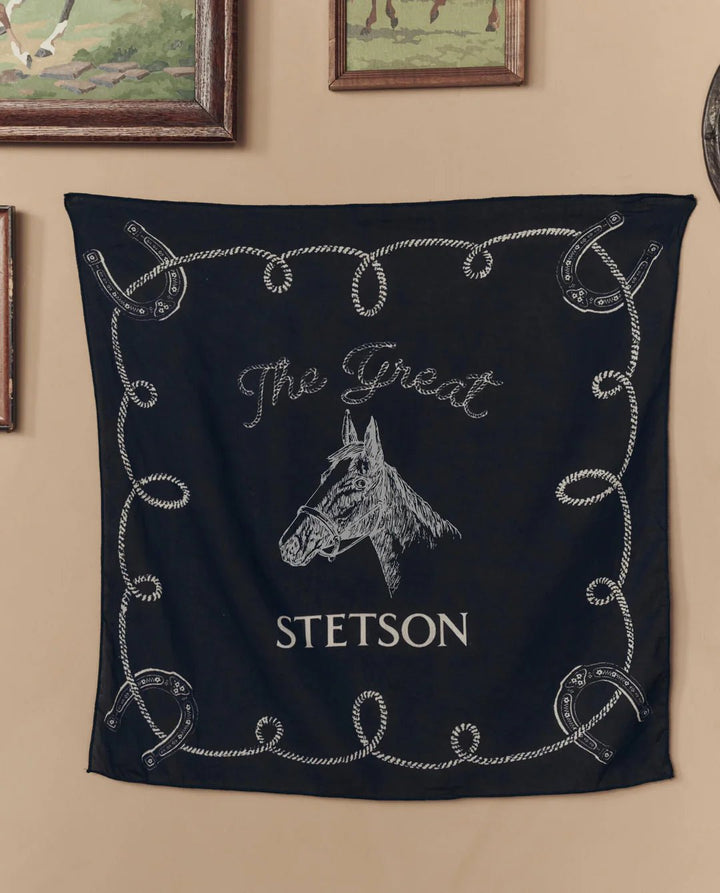 The Great - Navy Stetson Bandana - Kalifornia Jean Bar