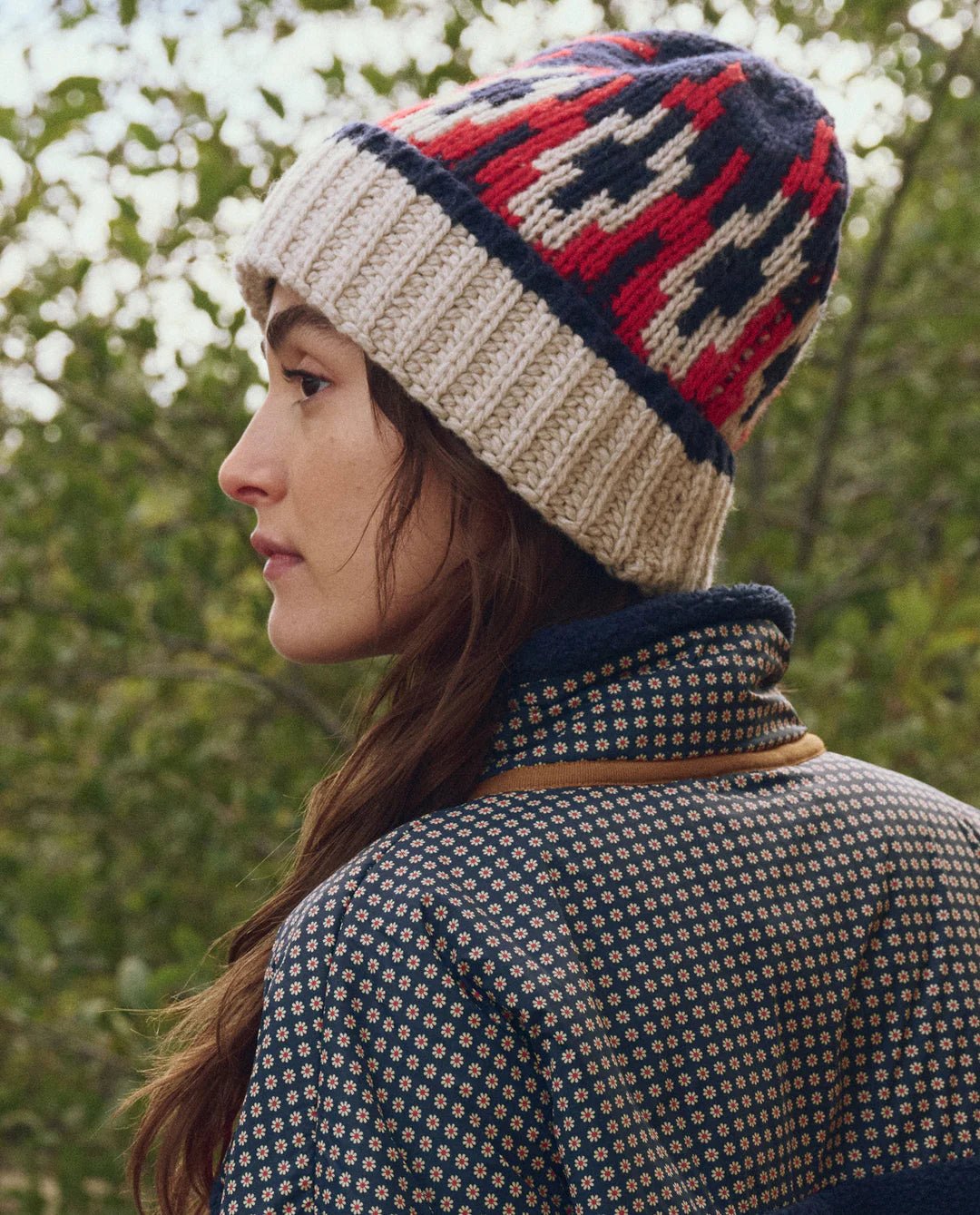 The Great - Nordic Beanie in Glacier Fair Isle - Kalifornia Jean Bar