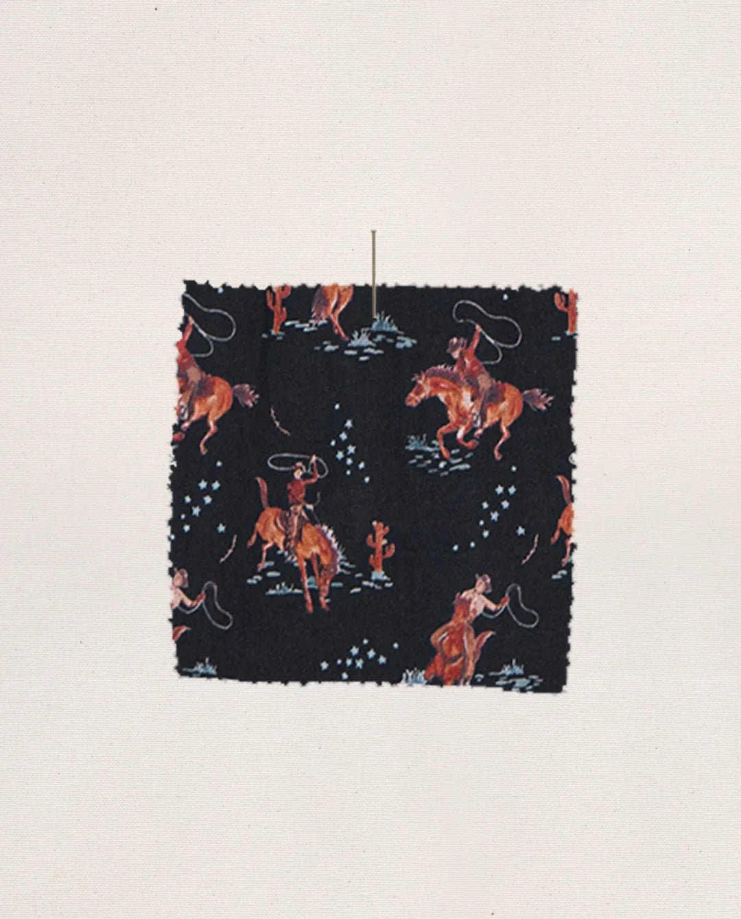 The Great - Pajama Shirt in Navy Cowboy - Kalifornia Jean Bar