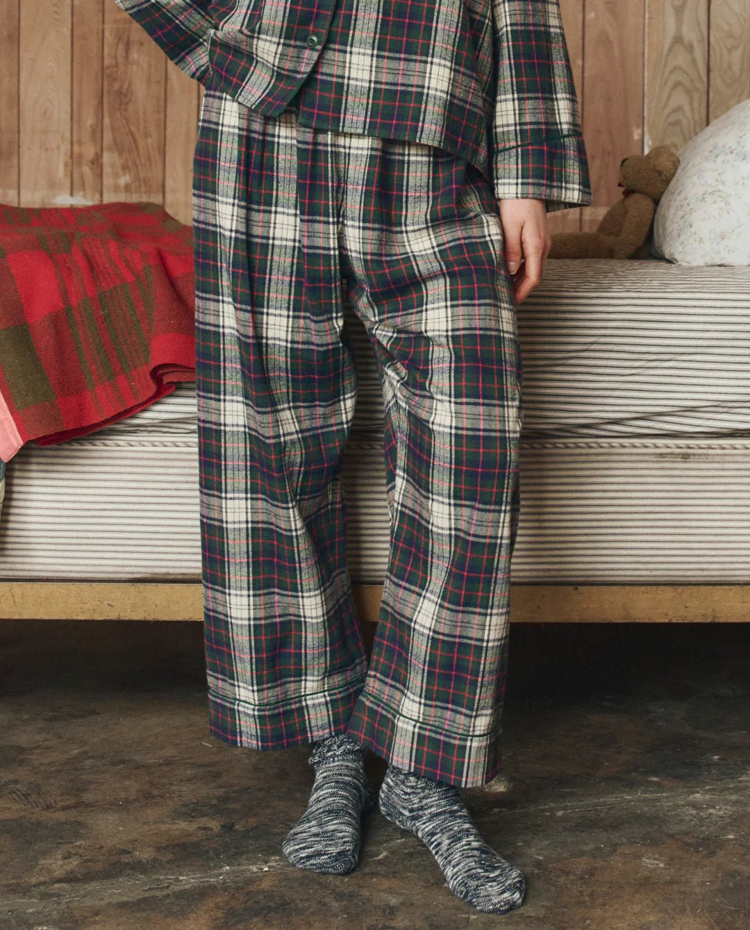 The Great - Pine Lodge Flannel Easy Sleep Pant - Kalifornia Jean Bar