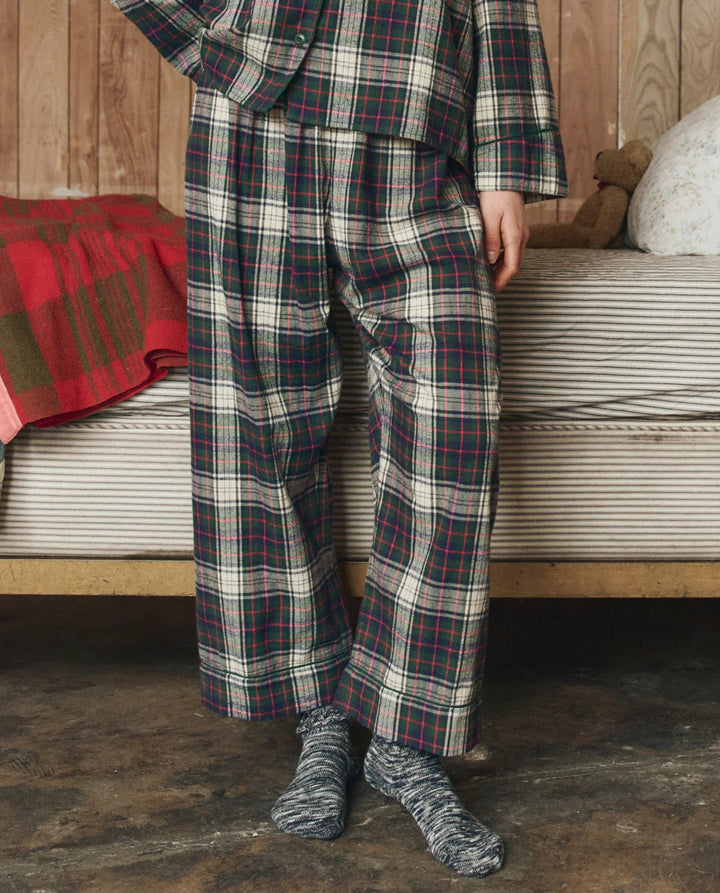 The Great - Pine Lodge Flannel Easy Sleep Pant - Kalifornia Jean Bar