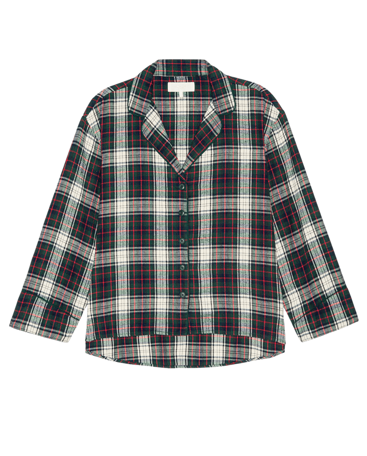 The Great - Pine Lodge Flannel Pajama Top - Kalifornia Jean Bar
