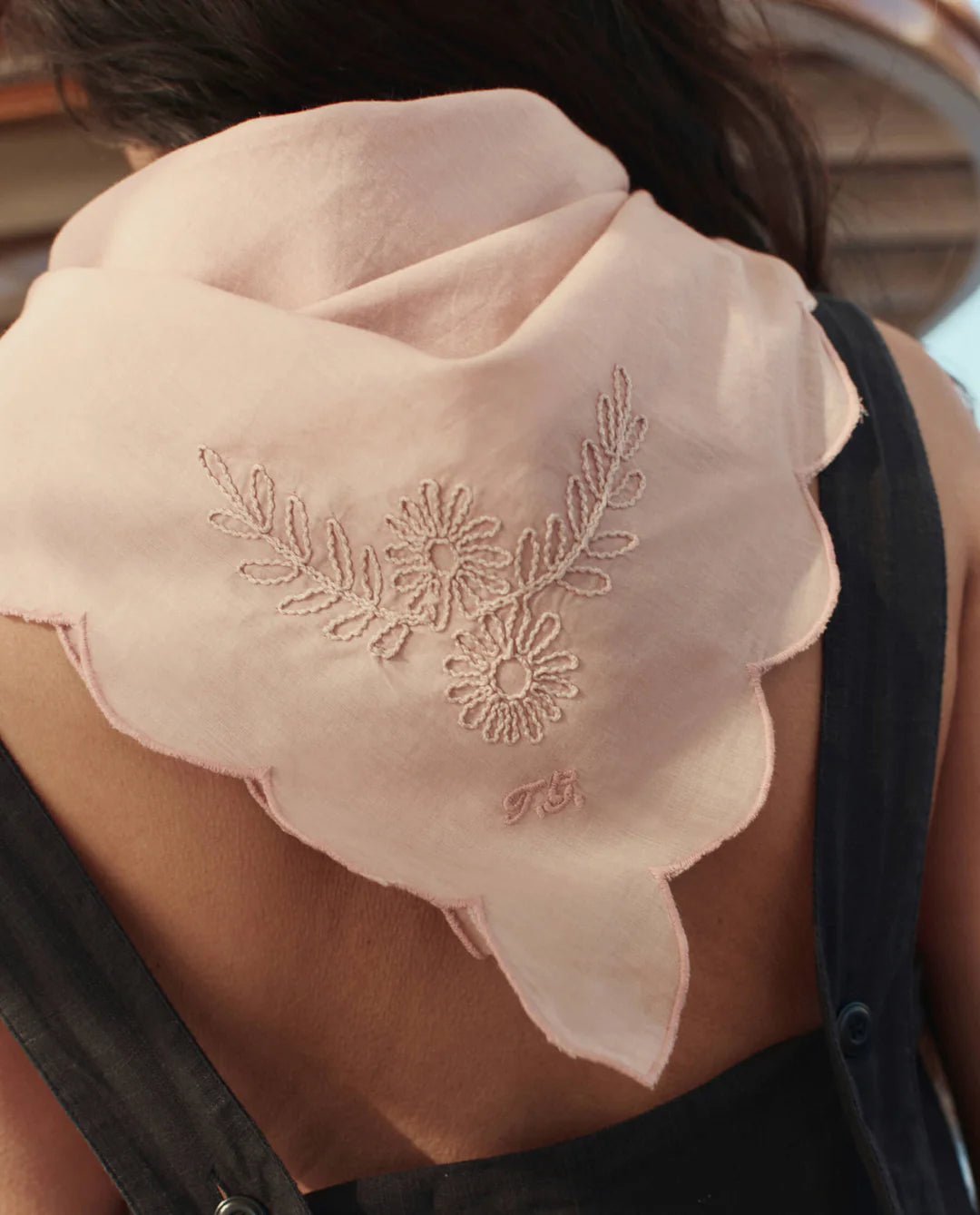 The Great - Scalloped Bandana Petal - Kalifornia Jean Bar
