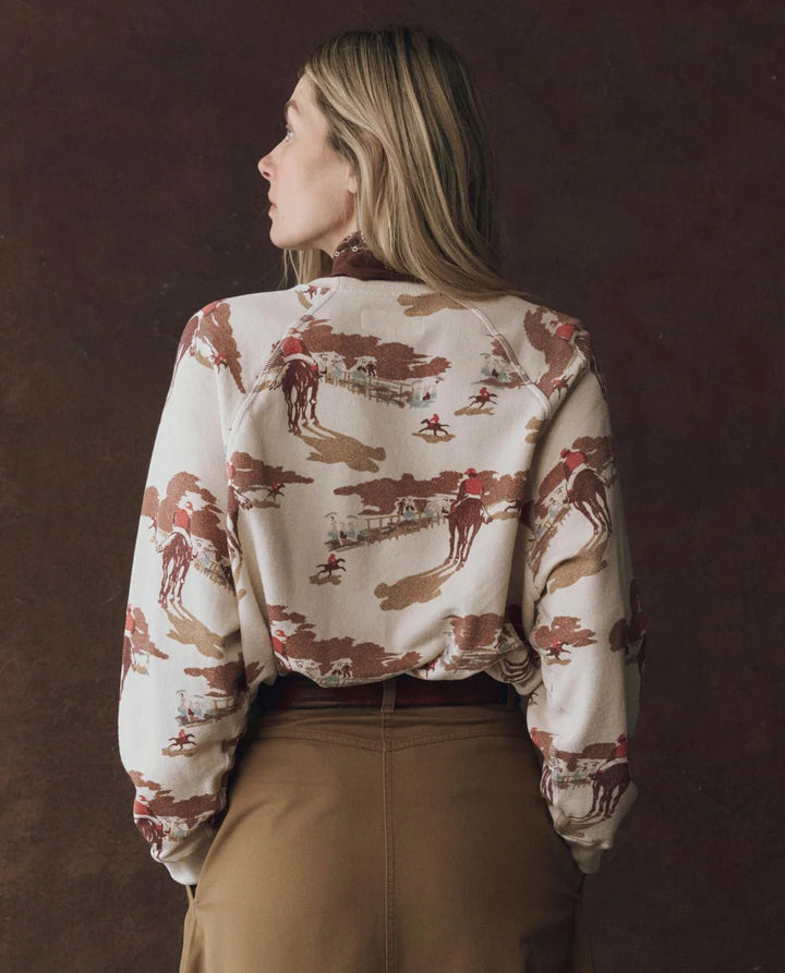 The Great - Slouch Sweatshirt Riding Horses - Kalifornia Jean Bar