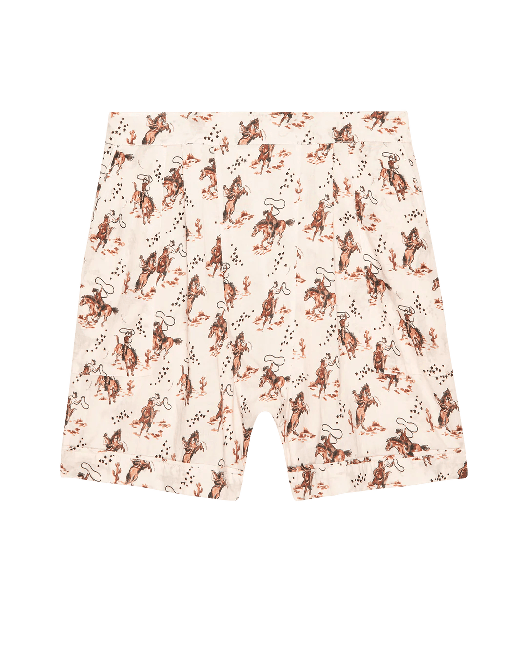 The Great - Square Pajama Short in Cream Cowboy - Kalifornia Jean Bar