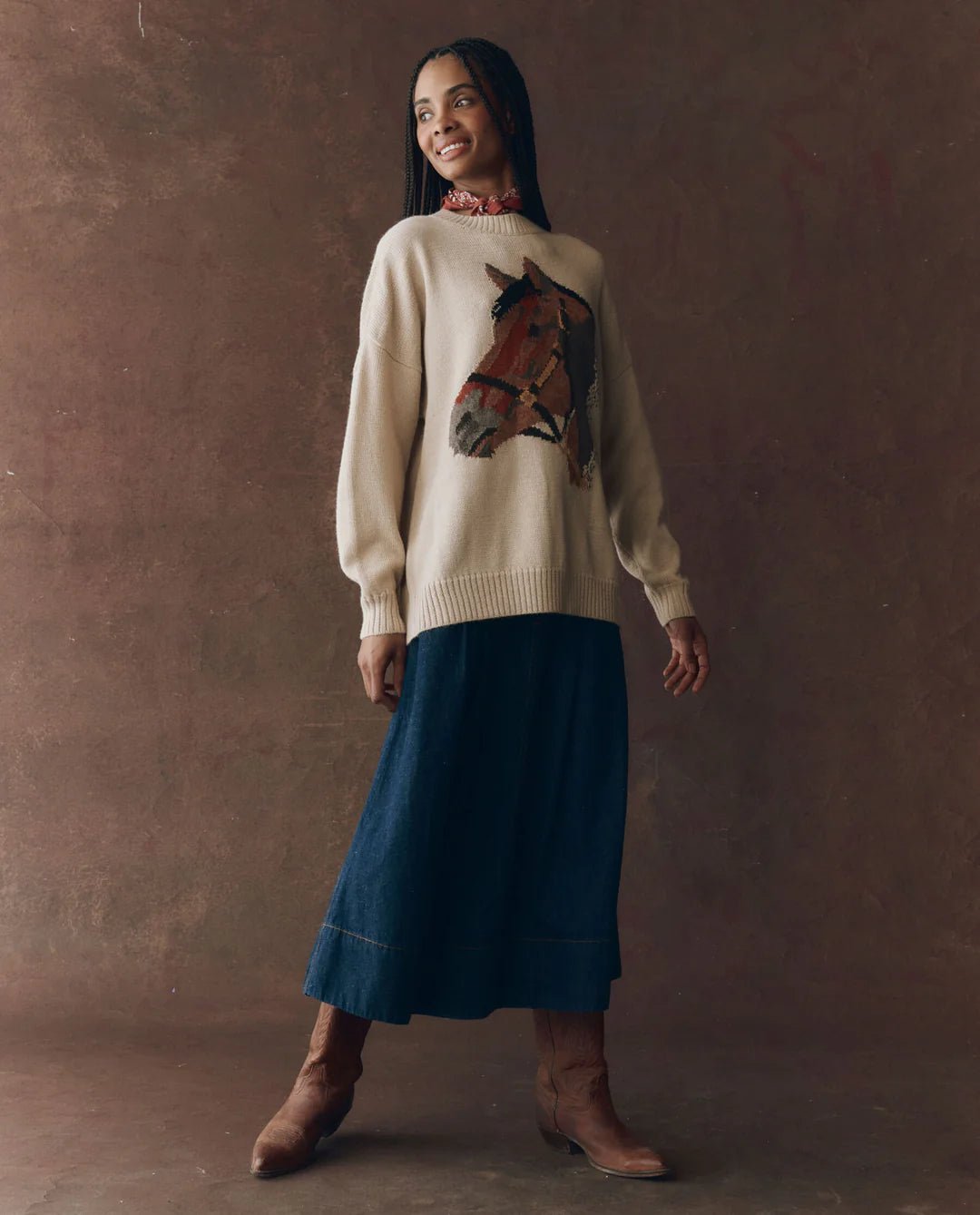The Great - Stable Pullover Natural - Kalifornia Jean Bar