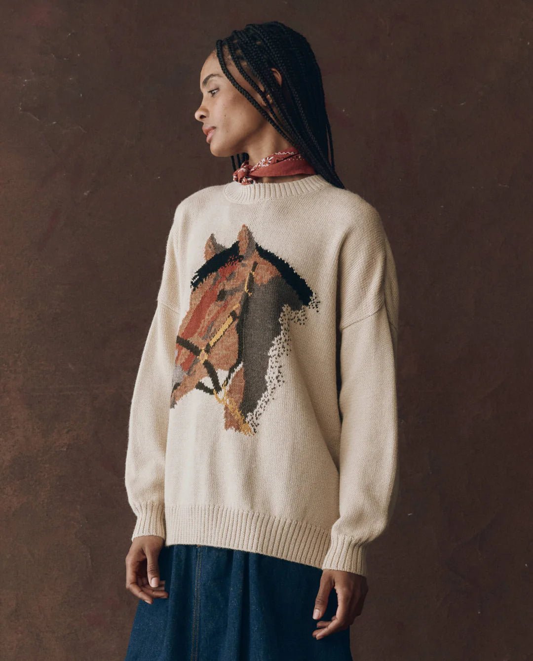The Great - Stable Pullover Natural - Kalifornia Jean Bar