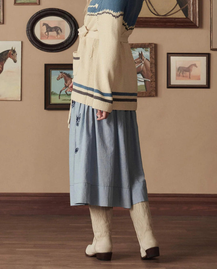 The Great - Stetson Cowboy Boots Suede Pearl - Kalifornia Jean Bar