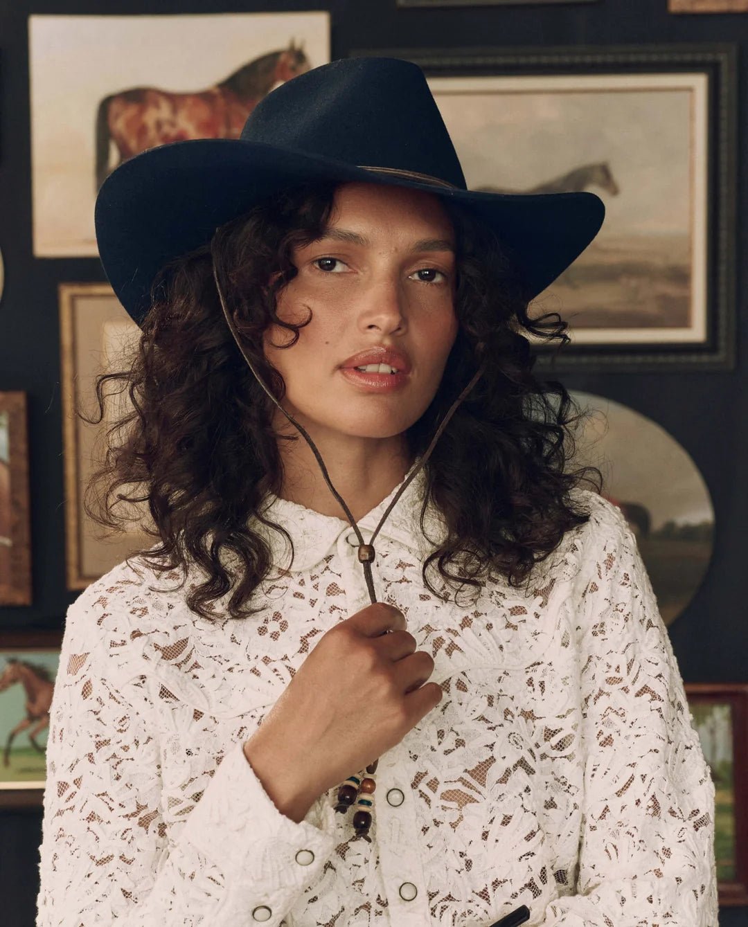 The Great - Stetson Ridge Hat Navy - Kalifornia Jean Bar