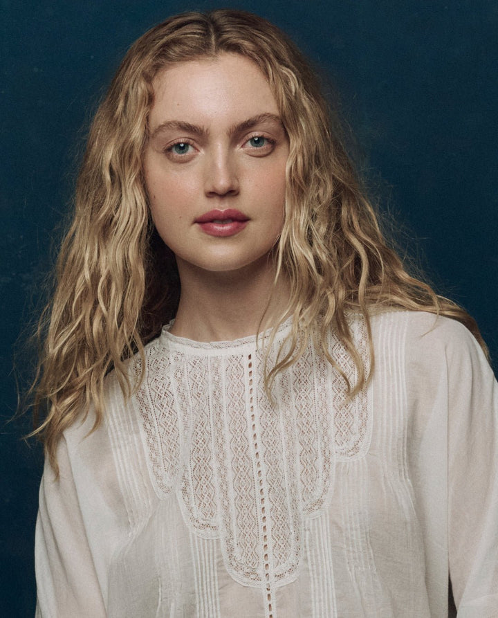 The Great - Victorian Top White - Kalifornia Jean Bar